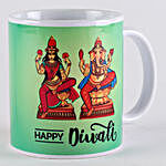 Laxmi Ganesha Printed Diwali Mug
