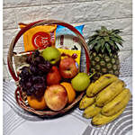 Delicious And Healthy Treats Basket