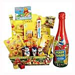 Pooh School Sweet Creative Set XL with Kids Champagne