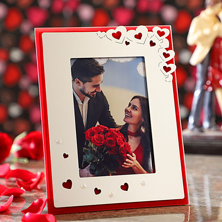Hearty Personalised Photo Frame