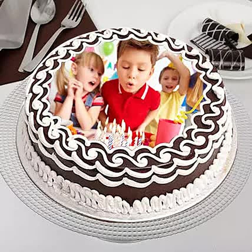 Birthday Celebrations Photo Cake 1 Kg