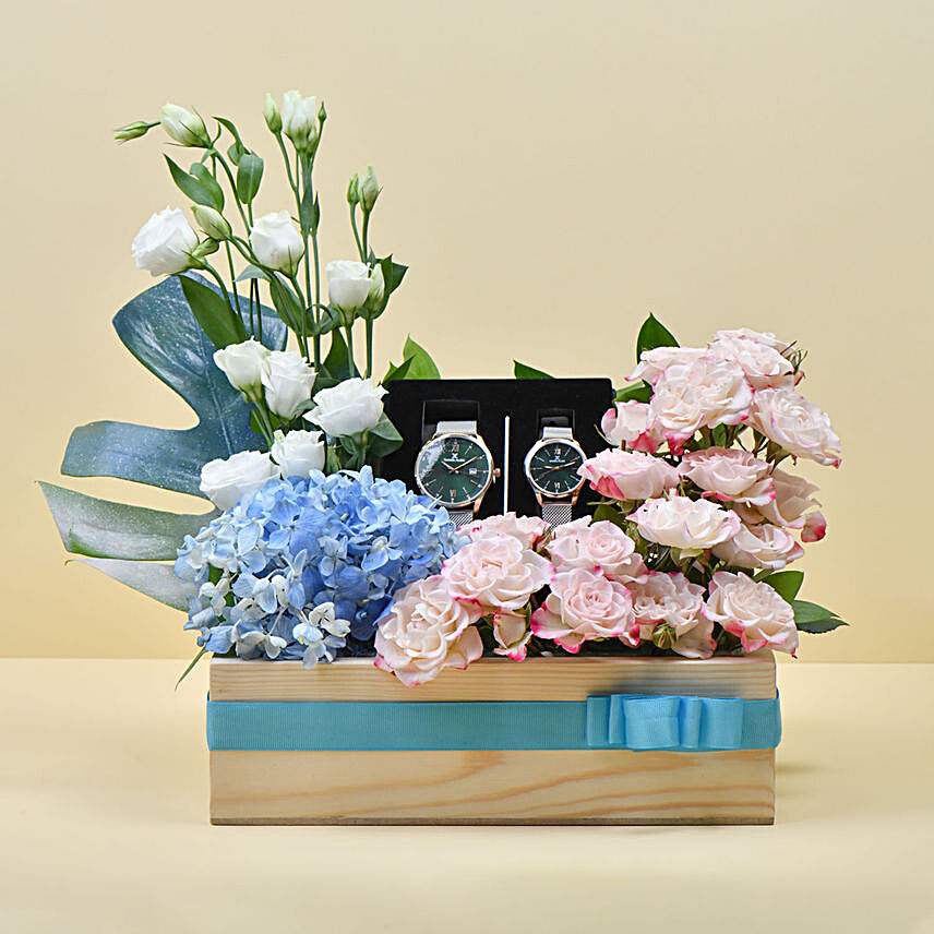 Floral Gift Arrangement for Couple
