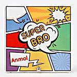 Personalised Super Bro Table Top