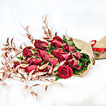Timeless Red Roses Bouquet