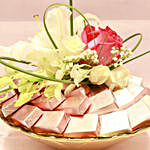 Sweet Pink Chocolates And Flowers
