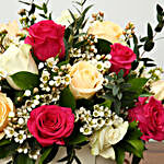 Beautiful Mixed Roses Arrangement