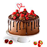 Choco Love Valentines Day Cake