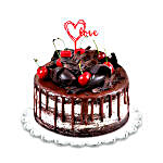 Valentines Day Black Forest Cake
