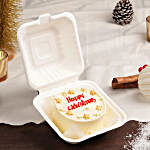 Happy Christmas Mono Cake