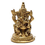 Ganesha Brass Idol