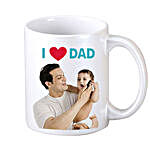 Personalised I Love Dad Coffee Mug