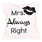 Mrs Right Cushion
