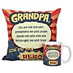 Mug and Cushion For Grandpa