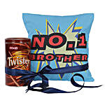 No 1 Brother Cushion With Twister