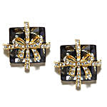 Pair Gold Plated Studs