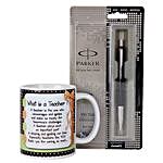Pen and Mug For Teacher
