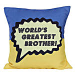 Worlds Greatest Brother Cushion