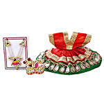 Vibrant Krishna Dress
