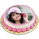 1kg Photo Cake Pineapple by FNP