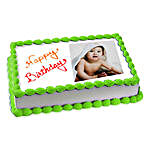 2kg Photo Cake Pineapple Eggless by FNP