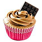 6 Chocolate Cupcakes With Chocolate Bar by FNP