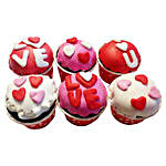 6 Valentine Special Cupcakes by FNP