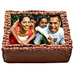 Delicious Chocolate Photo Cake Eggless 1kg by FNP