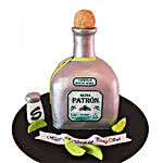 Delightful Silver Patron Cake 2kg by FNP