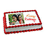 Happy Birthday Photo Cake Eggless 1kg by FNP