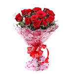 Vivid Rose bouquet by FNP