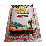 1kg Candy Crush Photo Cake Eggless by FNP
