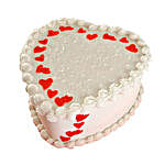 Lovely Heart Shape Cake for corp