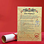 Personalised Love Contract For Her