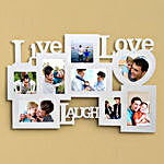 Personalised Live Love Laugh Frame
