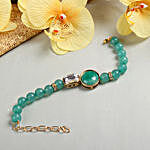 Turquoise Bracelet Rakhi