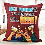 Lets Have Beer Cushion