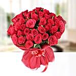 Flowery Feelings- Bunch of 40 Red Roses