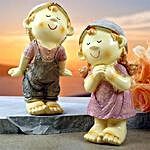 Cute Resin Figurine Couple