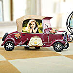Personalised Floral Car Photo Frame