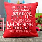 Womens Day Special Cushion