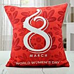 Womens Day 8th March Cushion