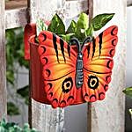 Red Butterfly Planter