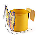 Yellow Butterfly Planter