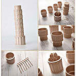 Leaning Tower Folding Cups