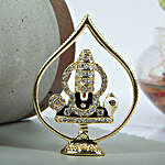 Lord Balaji Gold Silver Plated Idol