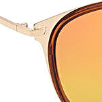 Gold Wayfarer Unisex Sunglasses