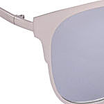 Silver Wayfarer Unisex Sunglasses