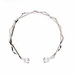 Charming Hexagon Silver Bracelet