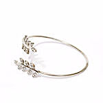 Grecian Leaves Silver Bracelet