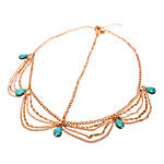 Turquoise Bead Head Chain